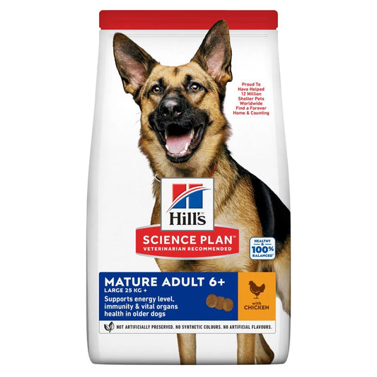 Hills -Large Breed Mature Adult Dog Food