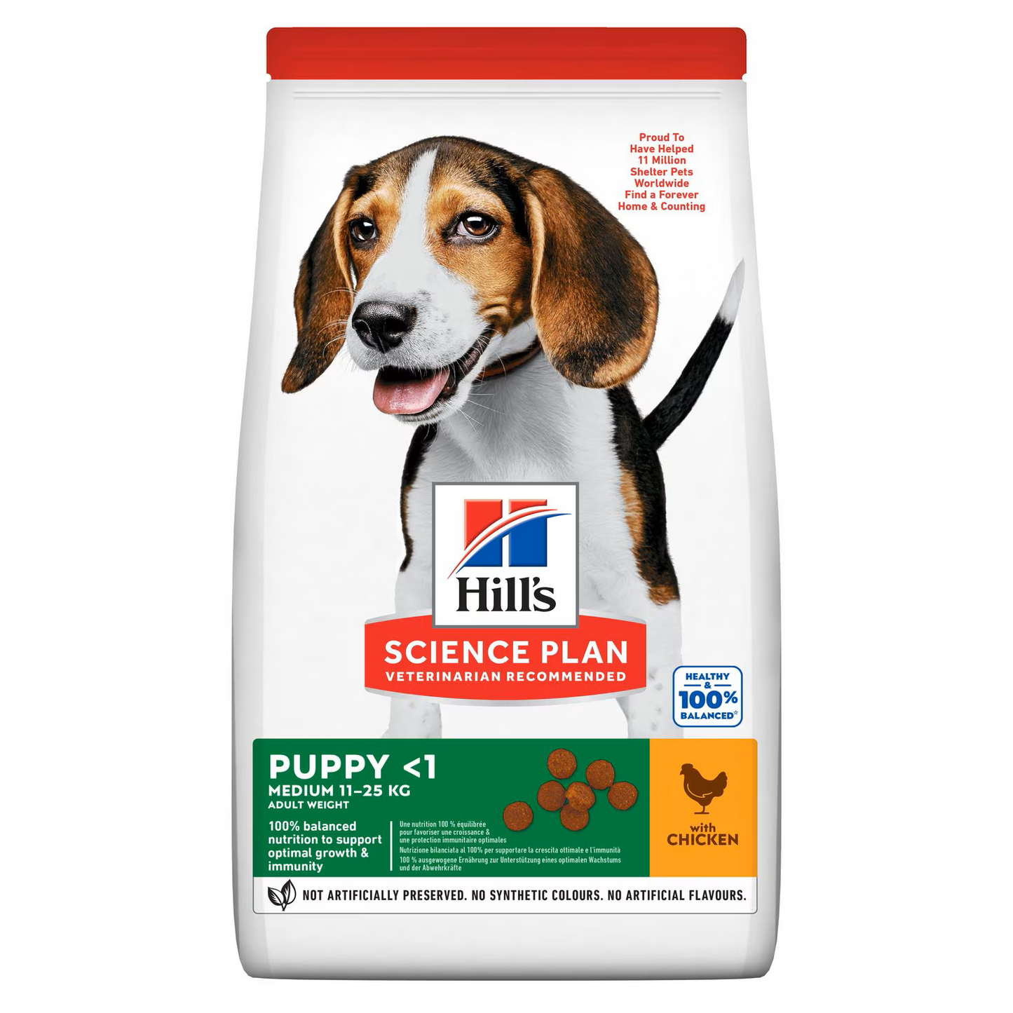 Hills - Medium Puppy Food with Chicken