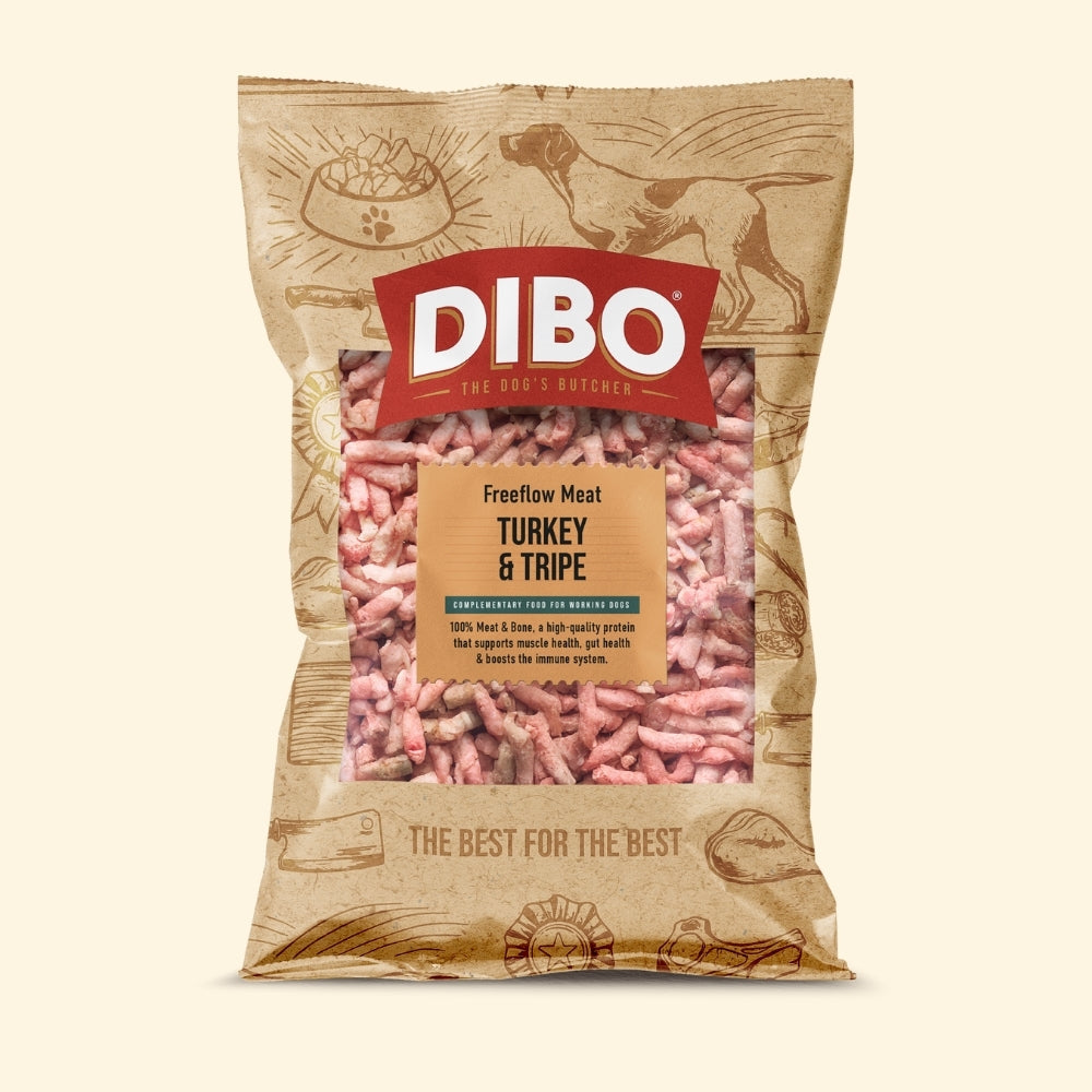 DIBO - Turkey and Tripe Freeflow - 1kg
