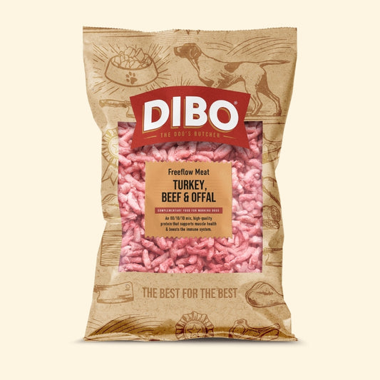 DIBO - Turkey, Beef and Offal Freeflow - 1kg