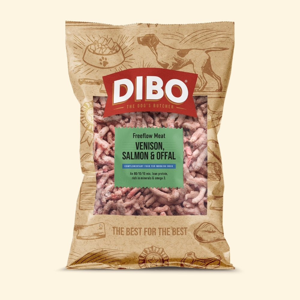 DIBO - Venison, Salmon and Offal Freeflow - 1kg