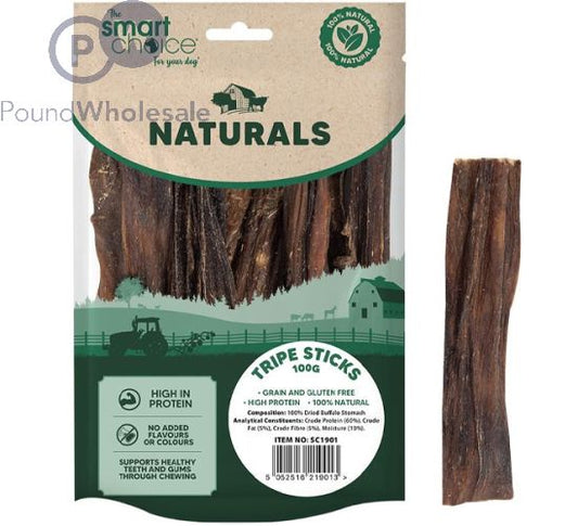Smart Choice Naturals Buffalo Tripe Sticks 100g
