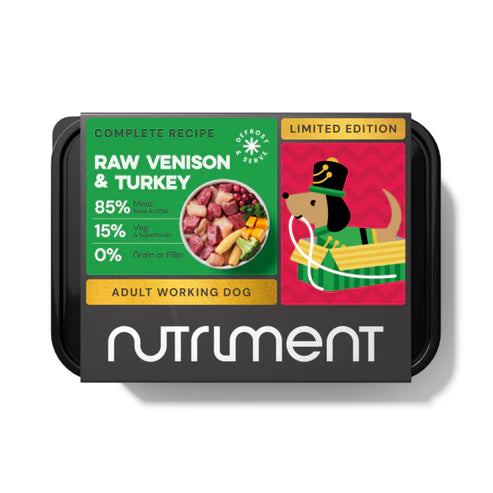 Nutriment - CHRISTMAS Venison & Turkey - 500G Tub