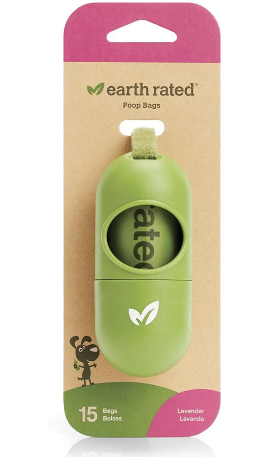 Earth Rated Dog Poo Bags With Leash Dispenser