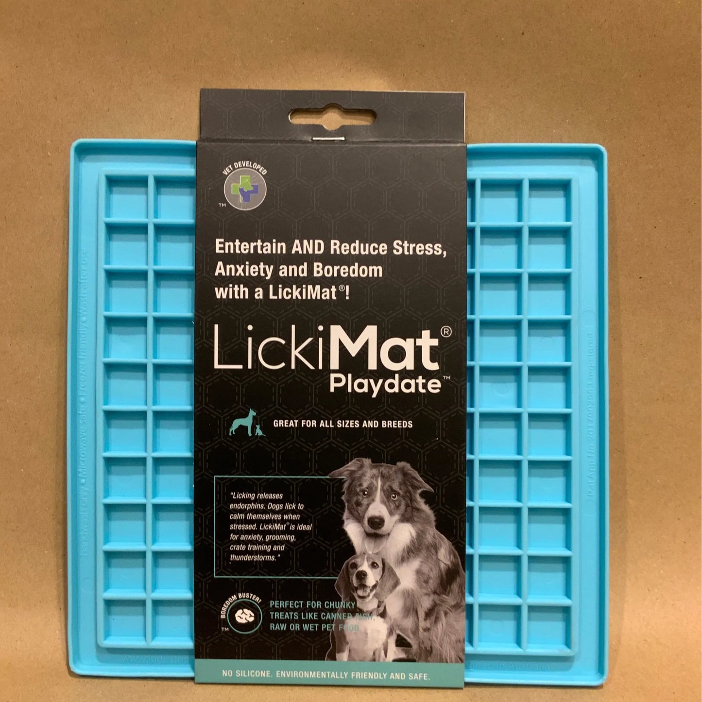 LickiMat Playdate Blue