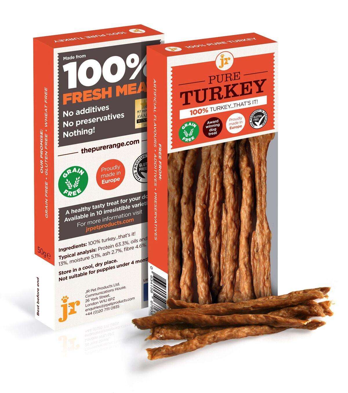 Jr Pure Range Turkey Sticks - 50g