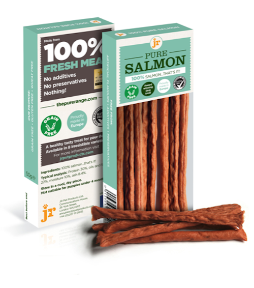 Jr Pure Range Salmon Sticks - 50g