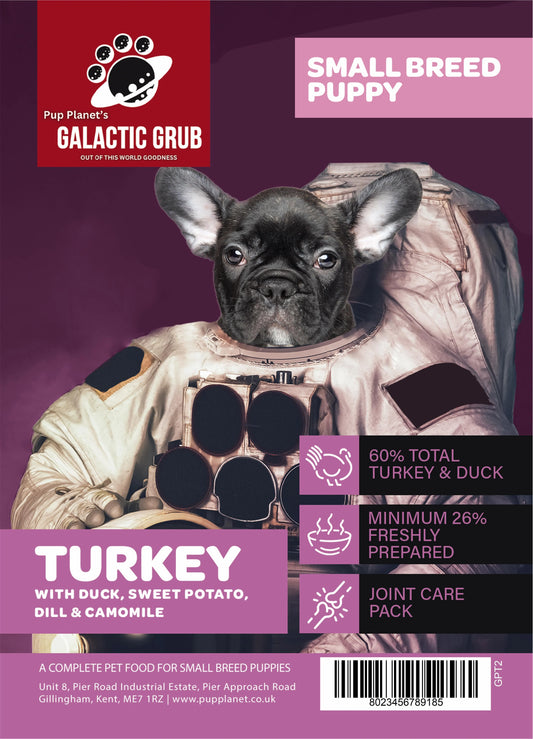 Galactic Grub Turkey (Small Breed, Puppy)