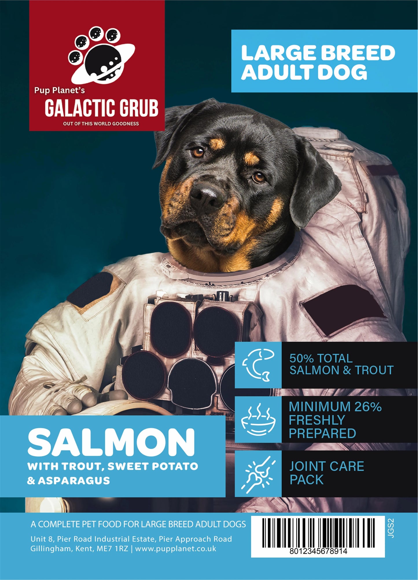 Galactic Grub Salmon (Large Breed)
