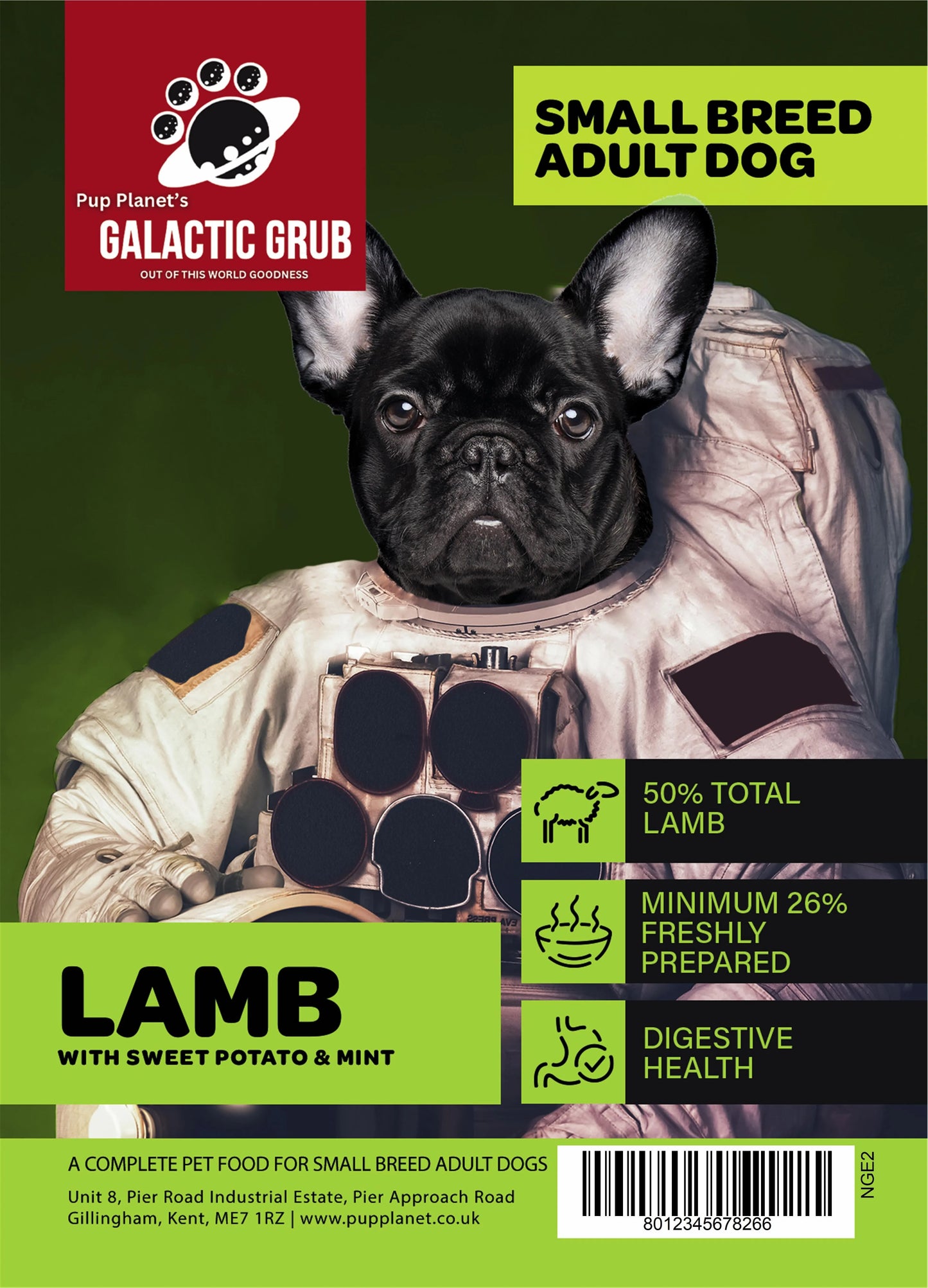 Galactic Grub Lamb (Small Breed)